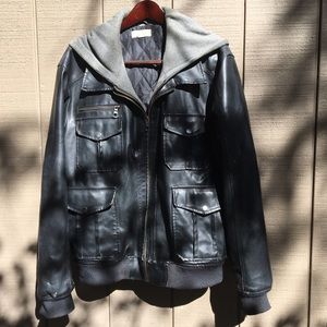 Excelled Black leather jacket